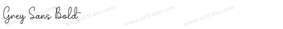 Grey Sans Bold字体转换